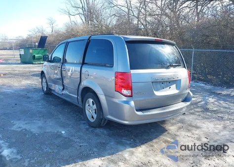 2013 Dodge Grand Caravan Sxt из США, поврежденный, VIN 2C4RDGCG4DR553534